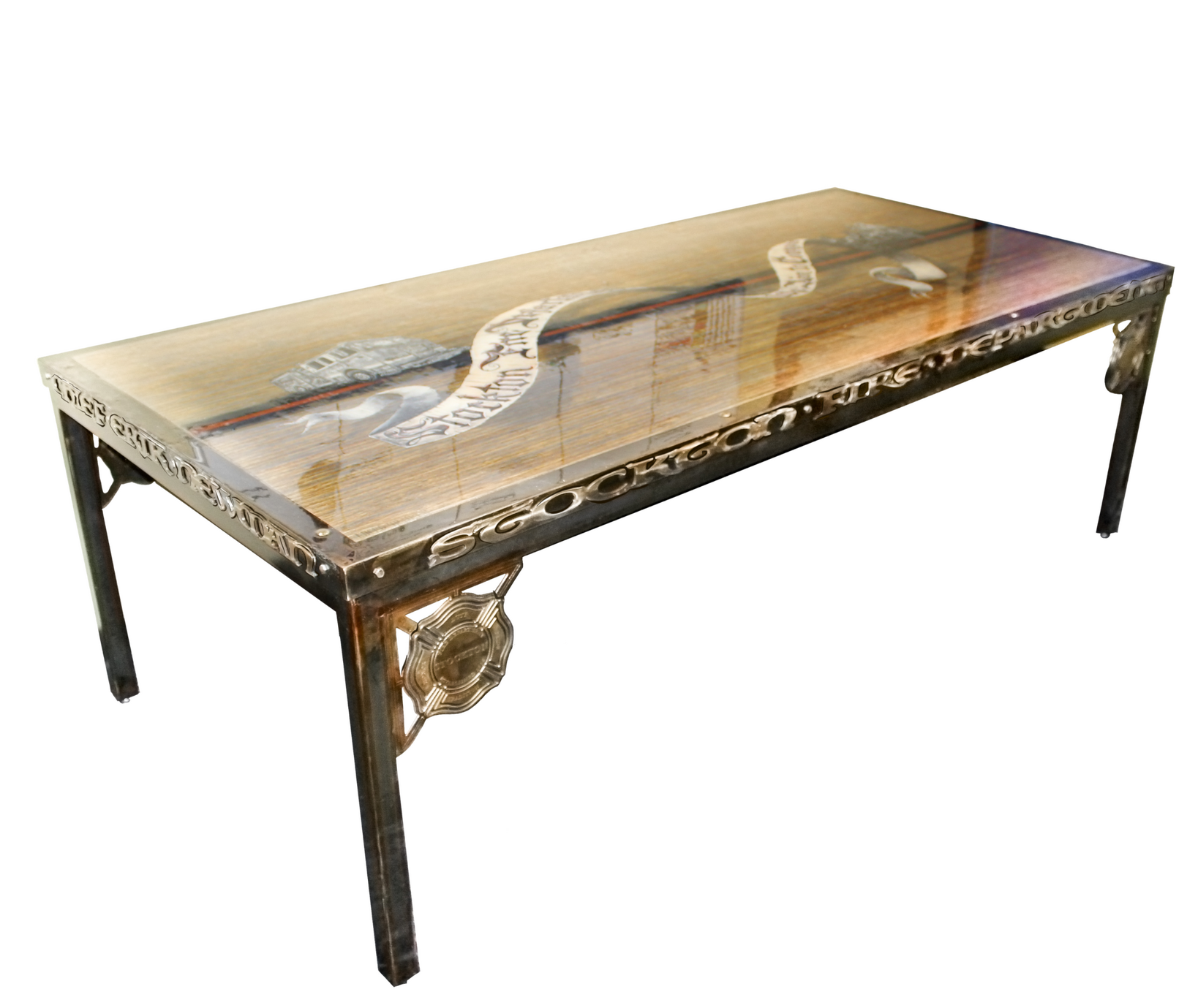 painted Mural (Anthony Santos) - Resin Top