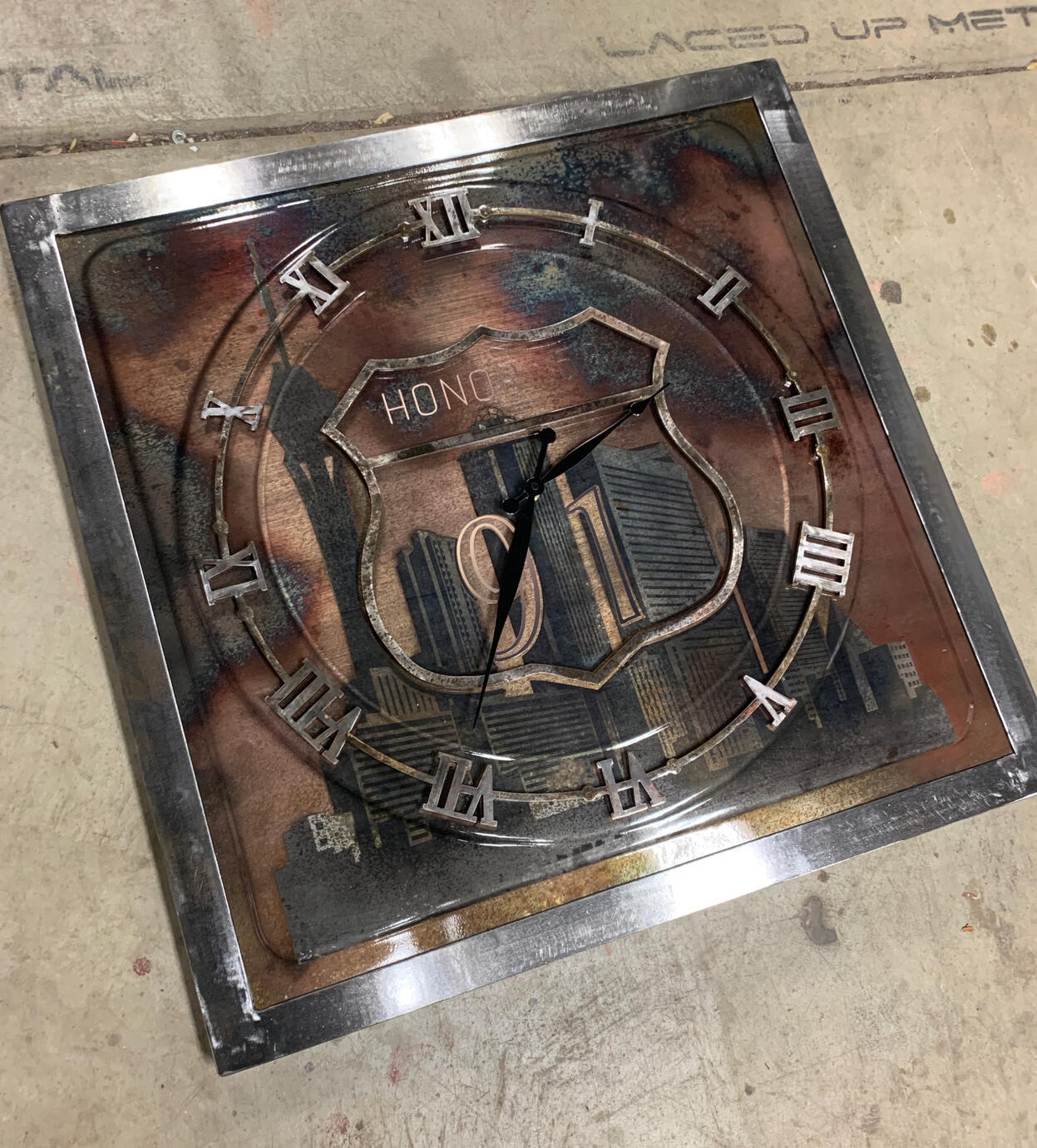 Las Vegas shooting Memorial Clock